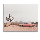 Stupell Canvas Wall Art Vintage Car in Desert Scenery, 30 x 40