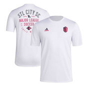 adidas Men's White St. Louis City SC AEROREADY Local Stoic T-Shirt
