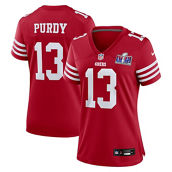 Nike Women's Brock Purdy Scarlet San Francisco 49ers Super Bowl LVIII Game Jersey