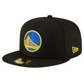 New Era Men's Black Golden State Warriors 59FIFTY Fitted Hat