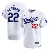 Nike Men's Clayton Kershaw White Los Angeles Dodgers Home Limited Player Jersey