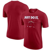 Nike Men's Red Miami Heat Just Do It T-Shirt