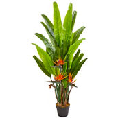 Nearly Natural 4.5-ft Bird of Paradise Artificial Plant