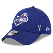 New Era Men's Royal Los Angeles Dodgers 2024 Clubhouse 39THIRTY Flex Fit Hat
