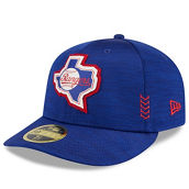 New Era Men's Royal Texas Rangers 2024 Clubhouse Low 59FIFTY Fitted Hat