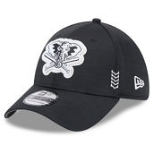 New Era Men's Black Oakland Athletics 2024 Clubhouse 39THIRTY Flex Fit Hat