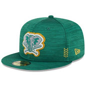 New Era Men's Green Oakland Athletics 2024 Clubhouse 59FIFTY Fitted Hat