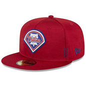 New Era Men's Red Philadelphia Phillies 2024 Clubhouse 59FIFTY Fitted Hat