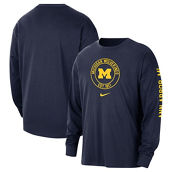 Nike Men's Navy Michigan Wolverines Heritage Max90 Long Sleeve T-Shirt