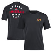adidas Men's Black Chicago Blackhawks Blend T-Shirt
