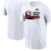 Nike Men's White Kansas City Chiefs Super Bowl LVIII s Iconic T-Shirt