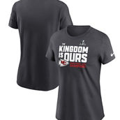 Nike Women's Anthracite Kansas City Chiefs Super Bowl LVIII s Local Fashion T-Shirt