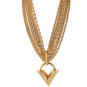 Louis Vuitton Essential V Fashion Necklace Pre-Owned