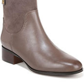 Jessica Womens Leather Western Ankle Boots