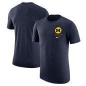 Nike Men's Navy Michigan Wolverines Retro Tri-Blend T-Shirt