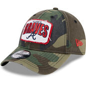 New Era Men's Camo Atlanta Braves Gameday 9FORTY Adjustable Hat
