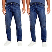 Men's Flex Stretch Slim Straight Jeans-2 Pack