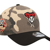 New Era Men's Arizona Diamondbacks Camo Crown A-Frame 9FORTY Adjustable Hat
