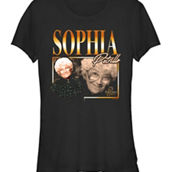 Mad Engine The Golden Girls Juniors Sophia 90s BoxUp T-Shirt