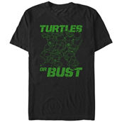 Mad Engine Teenage Mutant Ninja Turtles Young Men's Bottom To Top T-Shirt