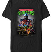 Mad Engine Teenage Mutant Ninja Turtles Young Men's MUTANT PARTY T-Shirt