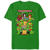 Mad Engine Teenage Mutant Ninja Turtles Young Men's TEAM TURTLES T-Shirt