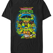Mad Engine Teenage Mutant Ninja Turtles Young Men's TURTLES EARLY YEARS T-Shirt