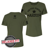 Grunt Style Women's Army Est. 1775 Relaxed Fit T-Shirt- Military Green