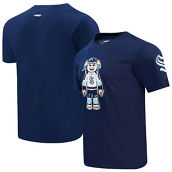 Pro Standard Men's Deep Sea Blue Seattle Kraken Mascot T-Shirt