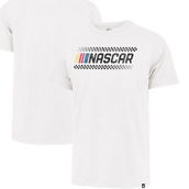 '47 Men's White NASCAR Checkered Prime Franklin T-Shirt