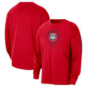 Nike Men's Red Georgia Bulldogs Heritage Max90 Long Sleeve T-Shirt