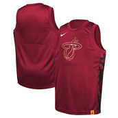 Nike Youth Red Miami Heat Courtside Starting Five Team Jersey
