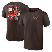 Fanatics Men's Fanatics Brown Cleveland Browns Split Zone T-Shirt