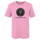 Outerstuff Preschool Pink Inter Miami CF Primary Logo T-Shirt