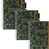 Pukka Pads Camo B5 Project Book, 3 Pack