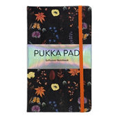 Pukka Pads Bloom Softcover Notebook with Pocket - Cream - Pack 3