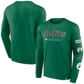 Fanatics Branded Men's Kelly Green Boston Celtics Baseline Long Sleeve T-Shirt