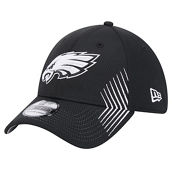 New Era Men's Black Philadelphia Eagles Active 39THIRTY Flex Hat