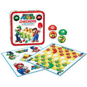 USAopoly Super Mario™ Checkers & Tic Tac Toe Collector's Game Set