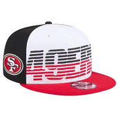 New Era Men's White/Scarlet San Francisco 49ers Throwback Space 9FIFTY Snapback Hat