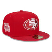 New Era Men's Scarlet San Francisco 49ers Active Ballistic 59FIFTY Fitted Hat