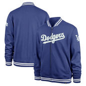 '47 Men's Royal Los Angeles Dodgers Wax Pack Pro Camden Full-Zip Track Jacket