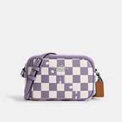 Coach Outlet Mini Jamie Camera Bag With Checkerboard Print