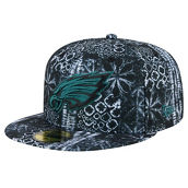New Era Men's Black Philadelphia Eagles Shibori 59FIFTY Fitted Hat