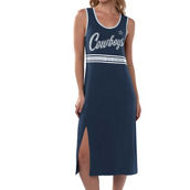 G-III 4Her by Carl Banks Women's Navy Dallas Cowboys Main Field Maxi Dress