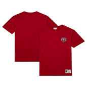 Mitchell & Ness Men's Red Orlando City SC 10th Anniversary Premium Pocket T-Shirt