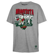 Mitchell & Ness Youth Gray Minnesota Wild Popsicle T-Shirt