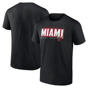 Fanatics Branded Men's Black Miami Heat Box Out T-Shirt