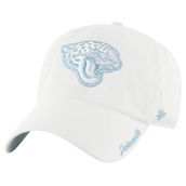 '47 Women's White Jacksonville Jaguars Ballpark Cheer Clean Up Adjustable Hat