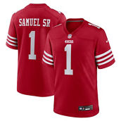 Nike Men's Deebo Samuel Sr Scarlet San Francisco 49ers Game Player Jersey